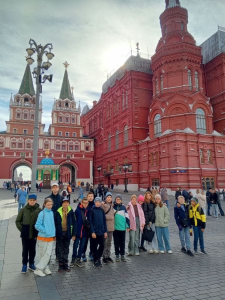 Государственный исторический музей посетили тучковские школьники