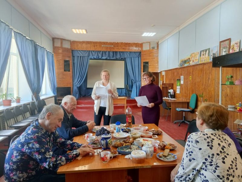 В Богородском провели вечер отдыха для жителей старшего поколения