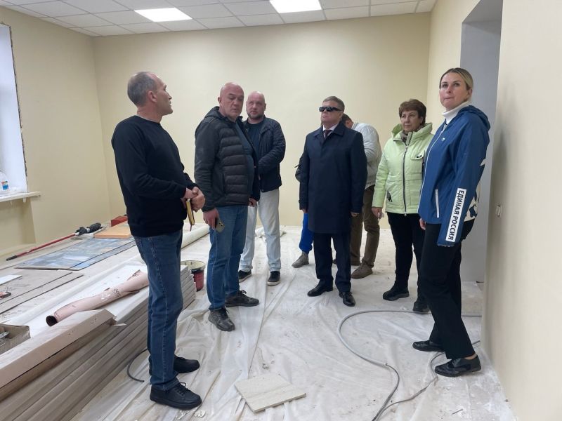 Капитальный ремонт Дороховского Дома культуры готов на 87 процентов 