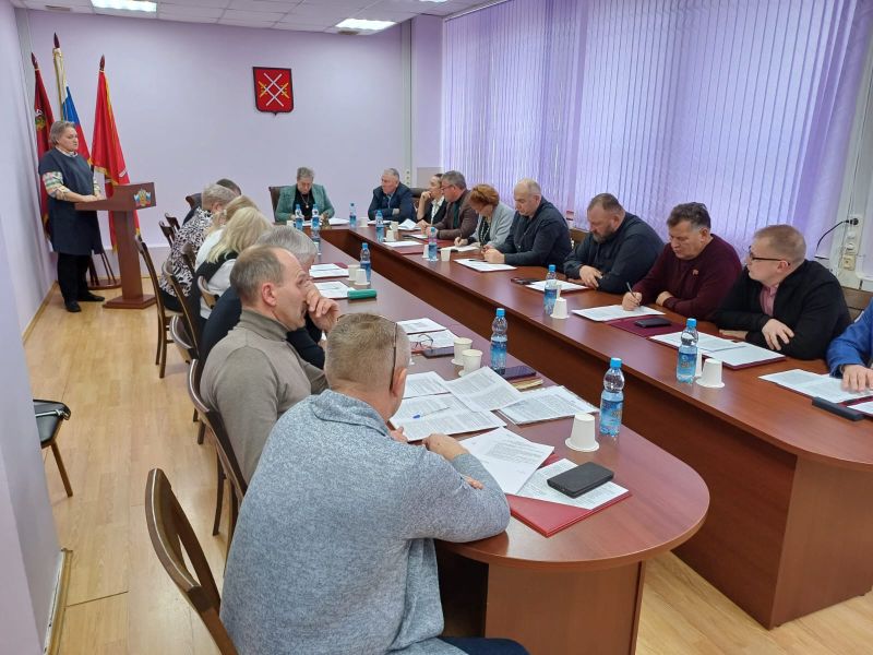 Председатель Контрольно-счетной палаты Рузского муниципального округа приняла участие в очередном заседании  Совета депутатов Рузского муниципального округа