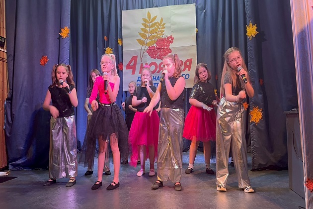 В Нововолково прошёл концерт ко Дню народного единства