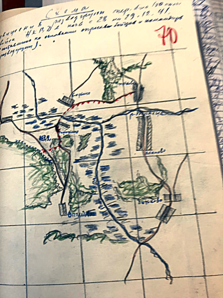 Ружанка Ольга Барышева установила информацию о красноармейцах-лыжниках, погибших зимой 1941-1942 годов на западе Подмосковья