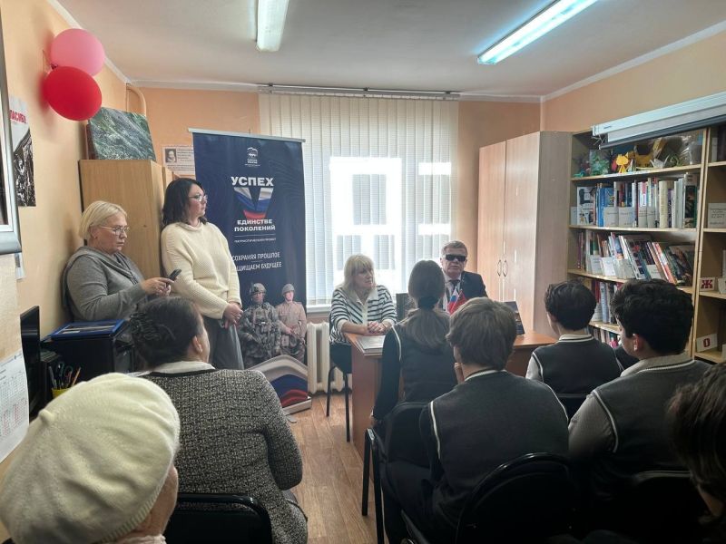 Депутат Владимир Вшивцев провел литературную встречу в Старорузской библиотеке 