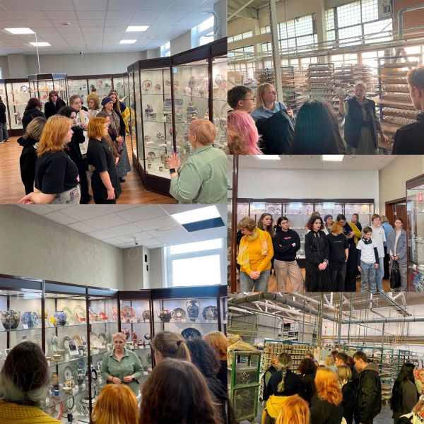 Студенты Рузского филиала МГКИ посетили ПК «Дулёвский фарфор»