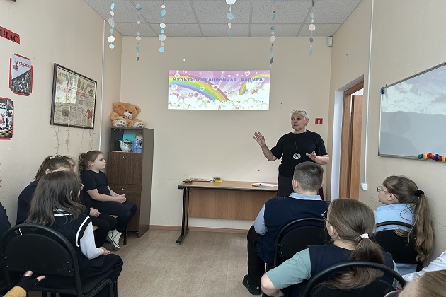 В Волковской библиотеке вспоминали историю мультипликации