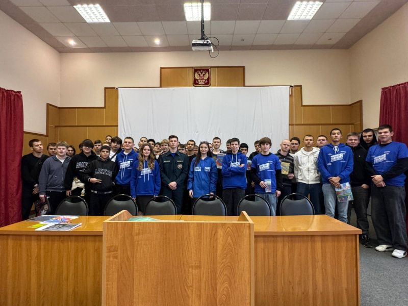 Мероприятие по пожарной безопасности в Тучковском филиале Московского политехнического университета