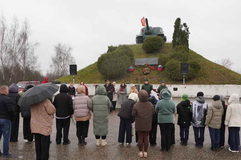 В Рузском округе прошёл митинг, посвящённый 84-й годовщине битвы на Скирмановских высотах