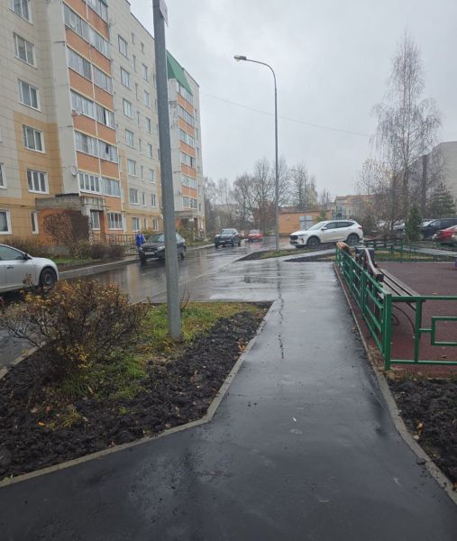 В Северном микрорайоне Рузы завершилось комплексное благоустройство дворовой территории