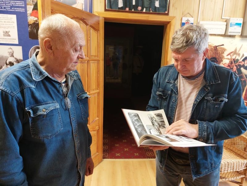 Музей истории Рузской милиции посетил начальник договорно-правового департамента МВД России 