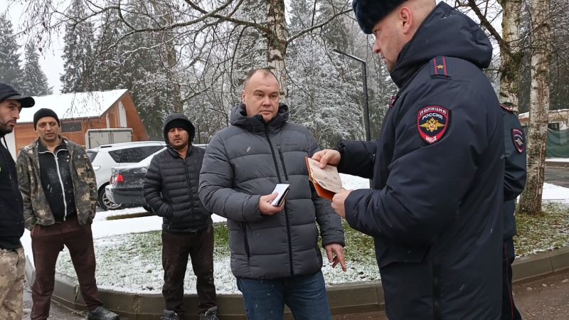 Полиция Рузы продолжает выявлять миграционные правонарушения и преступления