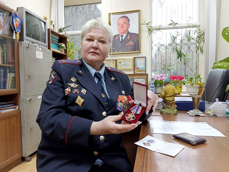 Председателю совета ветеранов рузской полиции вручён орден общероссийской организации ветеранов органов внутренних дел