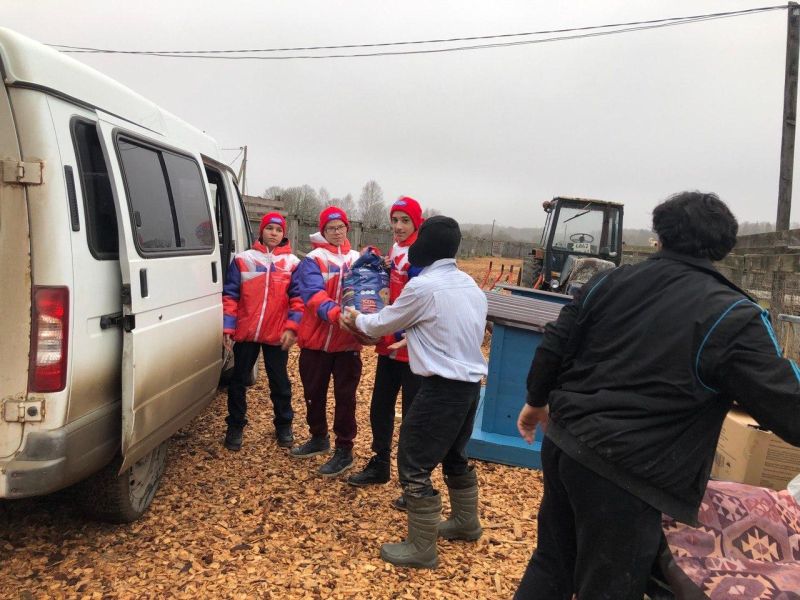 Рузские волонтёры помогли можайскому приюту для собак