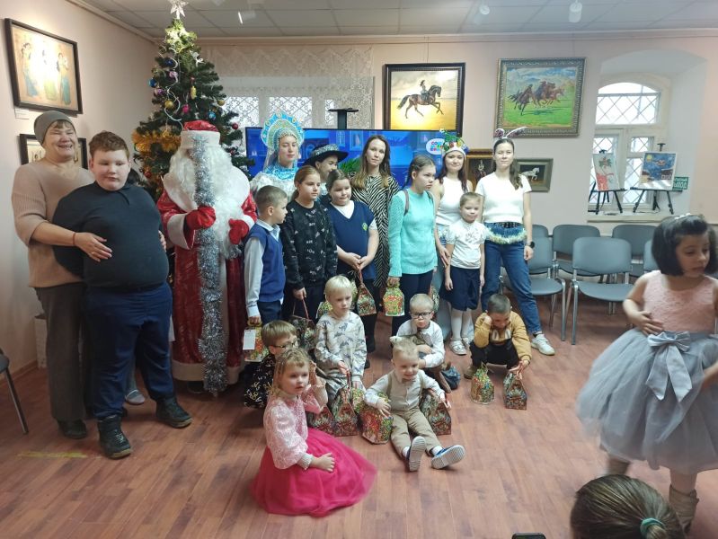 В Рузском краеведческом музее состоялась социальная новогодняя ёлка
