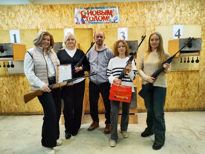 В Рузском округе прошёл новогодний турнир по стрельбе