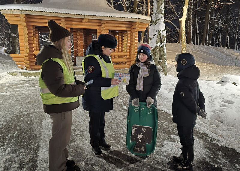 В Рузском округе провели профилактическое мероприятие «Ребёнок-пассажир-пешеход» 