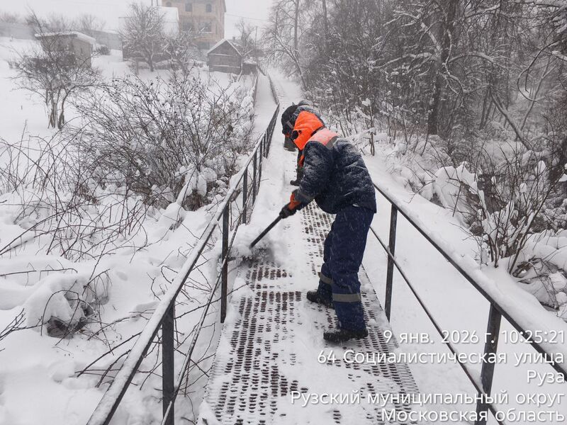 Александр Горбылёв рассказал жителям о ходе работ по уборке снега