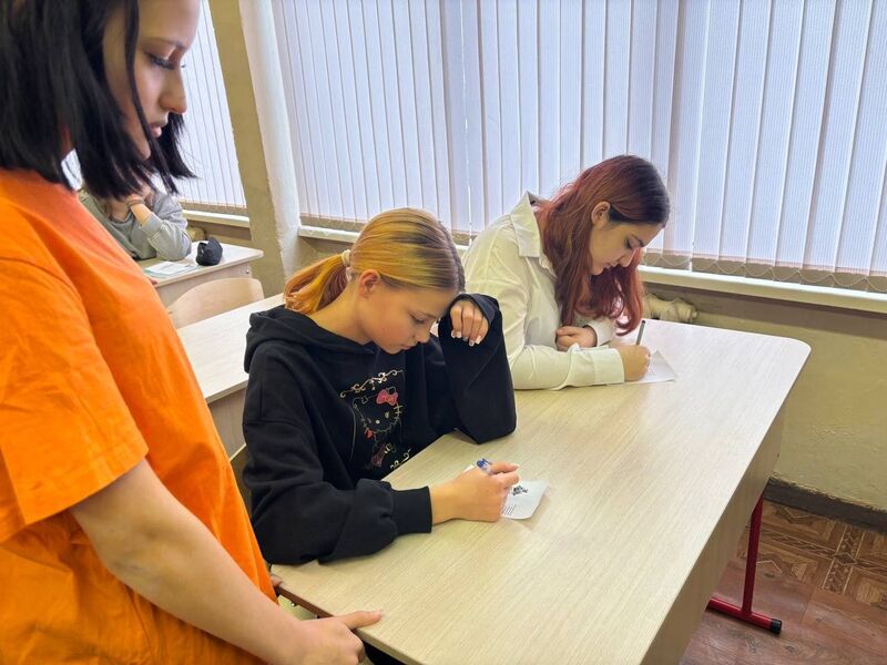 В Космодемьянской школе провели акцию «Письмо солдату»