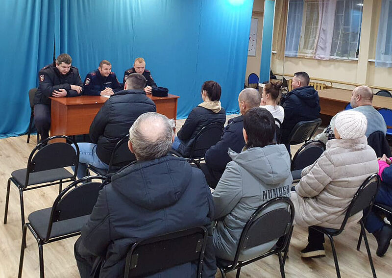 В Рузском округе участковые уполномоченные полиции проведут встречи с жителями