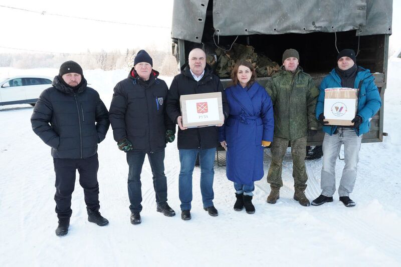 Из Рузского округа отправили гуманитарную помощь для бойцов СВО