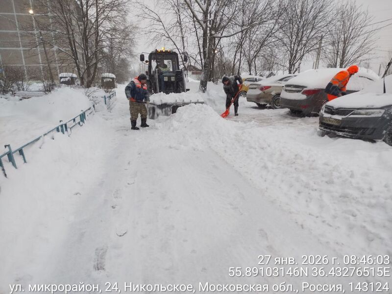 Александр Горбылёв сообщил ружанам о ходе уборки снега