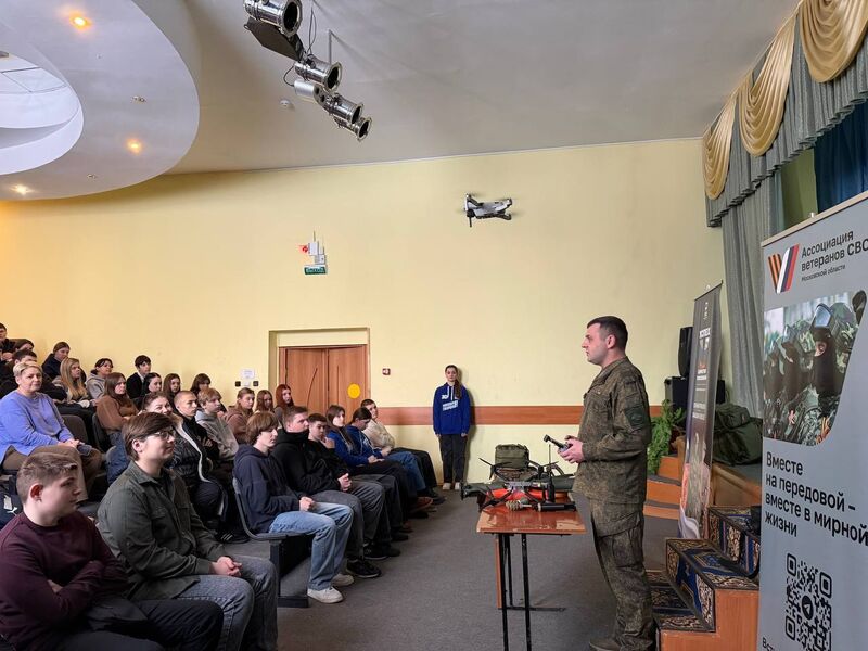 В Тучковском филиале Мосполитеха прошел Урок мужества и практическое занятие по тактической медицине 