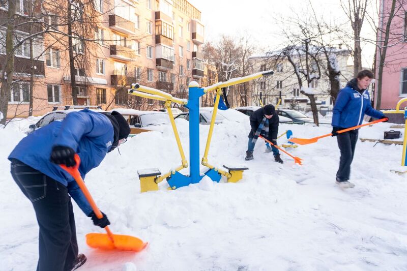В Подмосковье пройдут субботники по уборке снега