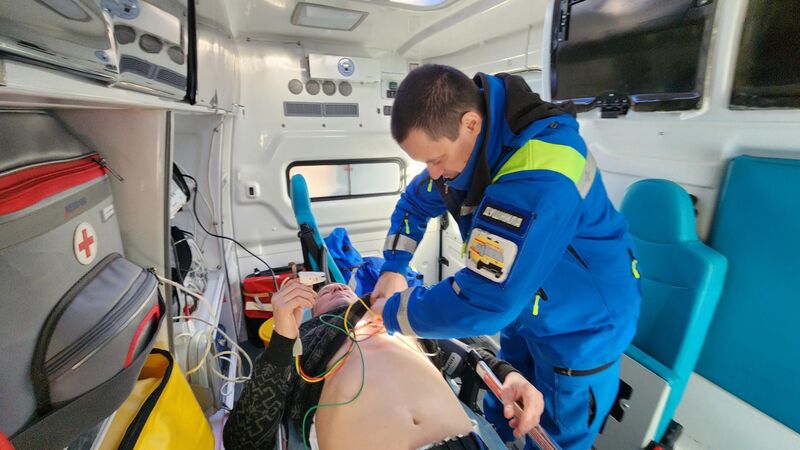 Новый реанимобиль пополнил автопарк подстанции скорой помощи Рузы