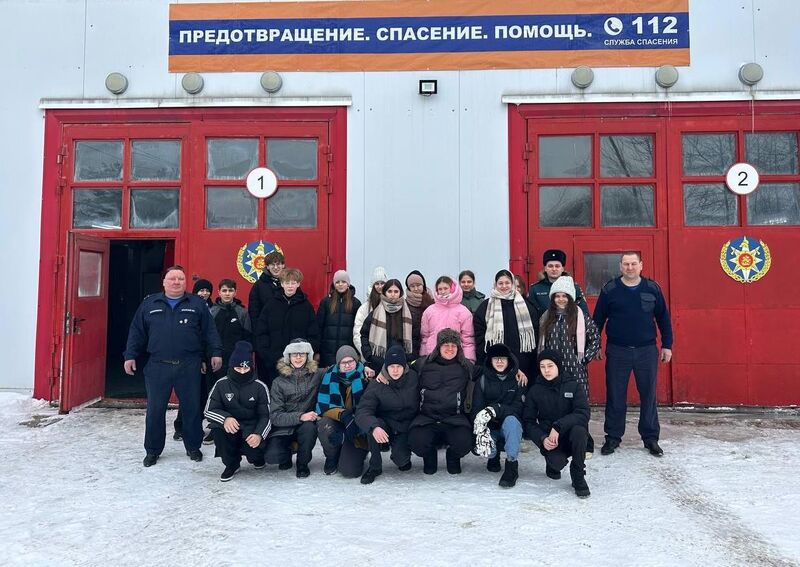 Сотрудники «Мособлпожспаса» провели инструктаж по безопасности для школьников из Рузского округа 