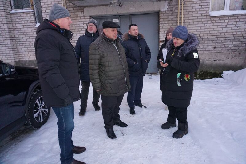 Александр Горбылёв встретился с жителями деревни Глухово