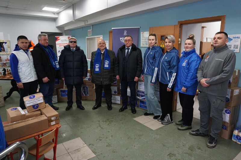 Глава Рузского округа и депутаты Мособлдумы отправили очередной гуманитарный конвой участникам СВО 