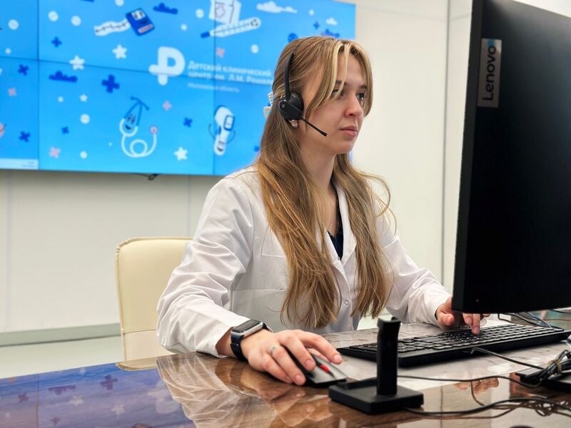 С начала года врачи Подмосковья провели более 165 тыс. телемедицинских консультаций для детей
