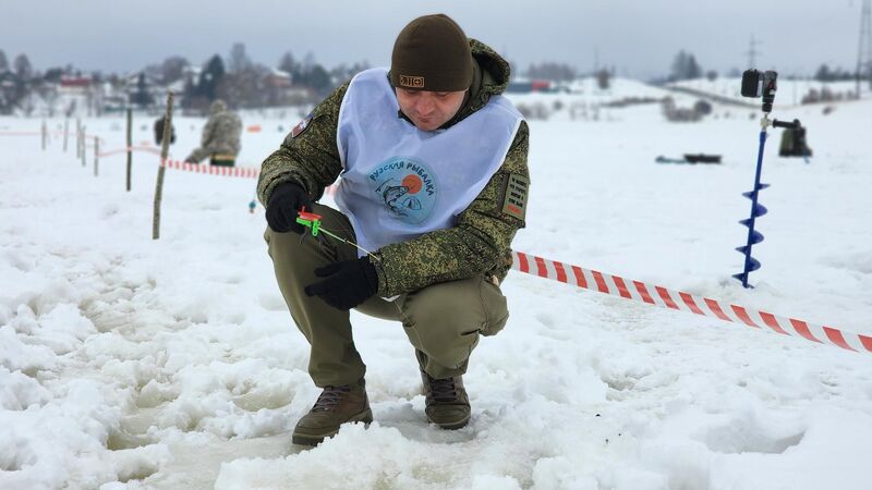 Ветеран СВО Юрий Лысенков впервые принял участие в фестивале «Рузская рыбалка»