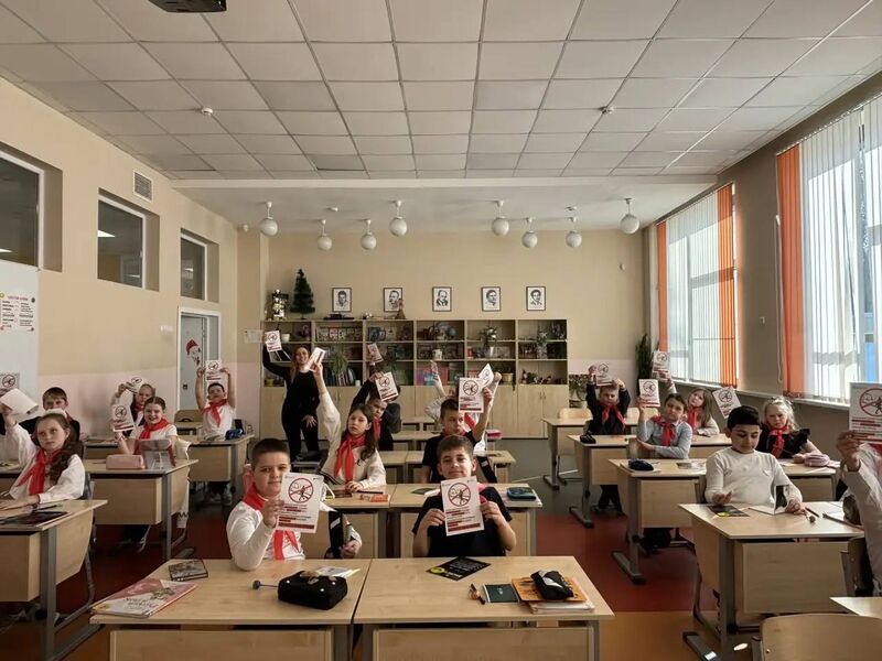 В Тучково провели беседу для школьников по безопасности на железной дороге