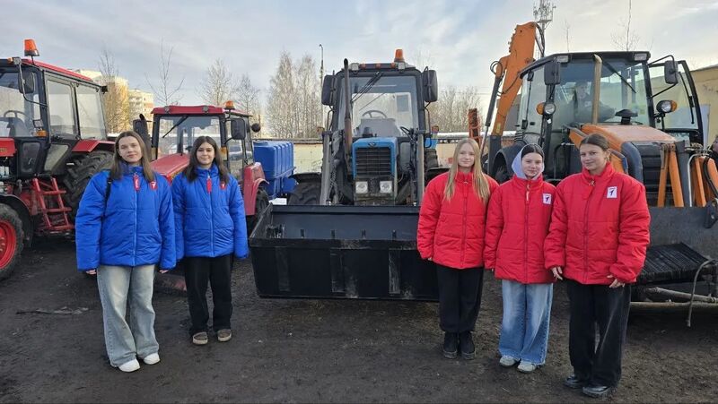 Активисты «Движения Первых» побывали на экскурсии в МБУ «Благоустройство» 