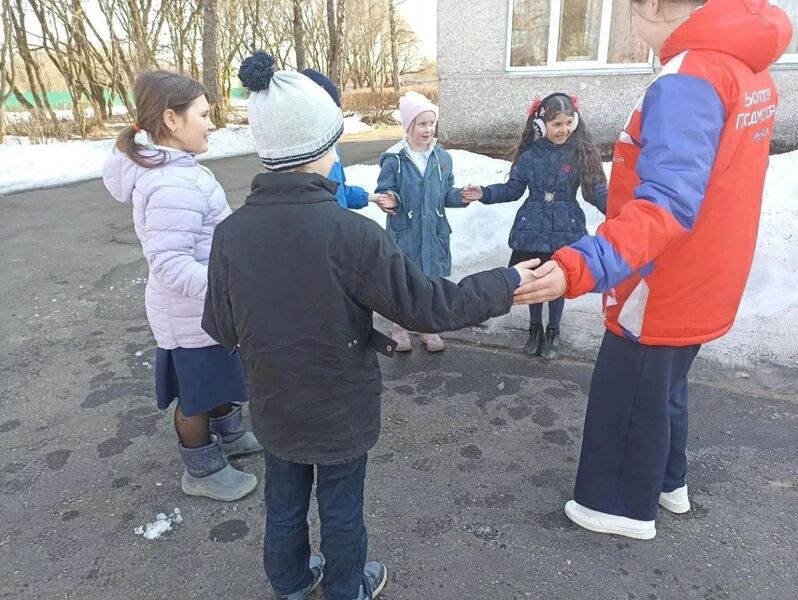 В Рузском округе провели акцию «Выходи играть во двор» для школьников