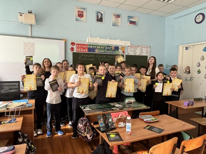 Урок по безопасности дорожного движения для третьеклассников в Рузе