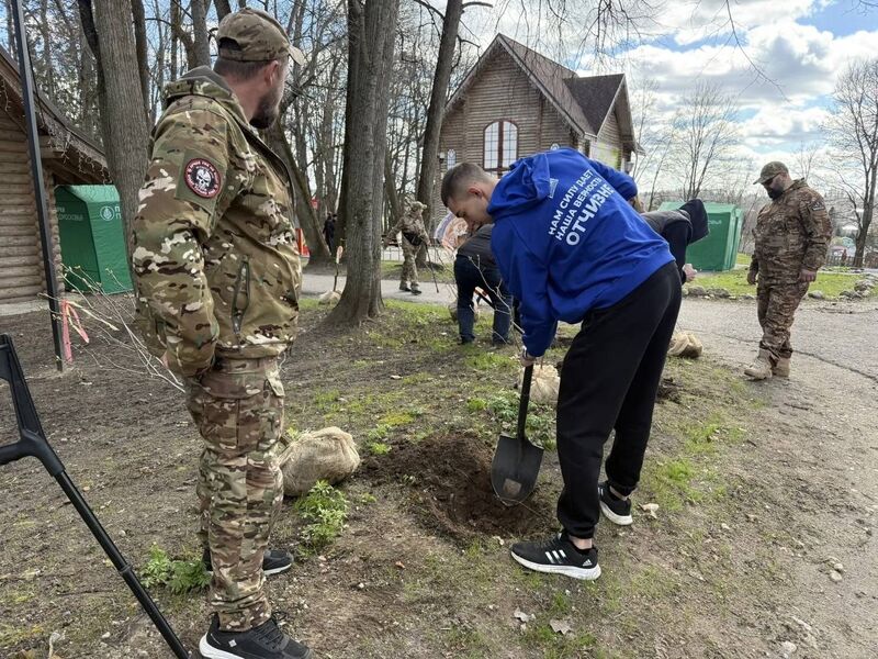 Жители РМО приняли участие в акции «Сирень Победы»