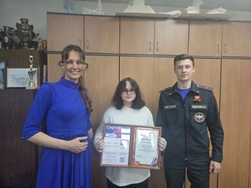 Диана Ложникова призер областного этапа конкурса «Неопалимая купина»
