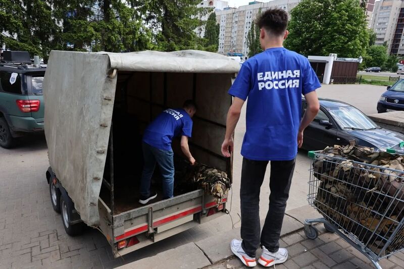 Из Рузского округа доставили маскировочные сети в Белгородскую область 