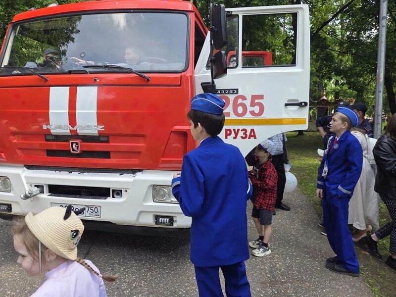  Работники ГКУ МО «Мособлпожспас» провели уроки по безопасности в Рузском и Лотошинском округах