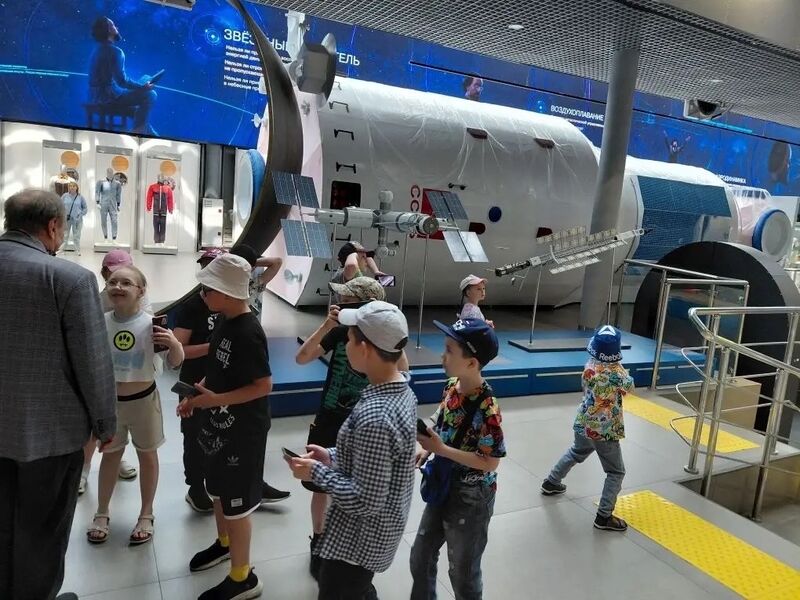 Рузские школьники посетили музей Циолковского