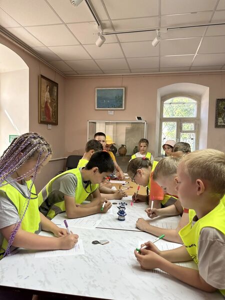 Для ребят из летнего лагеря прошло занятие «Я краевед»