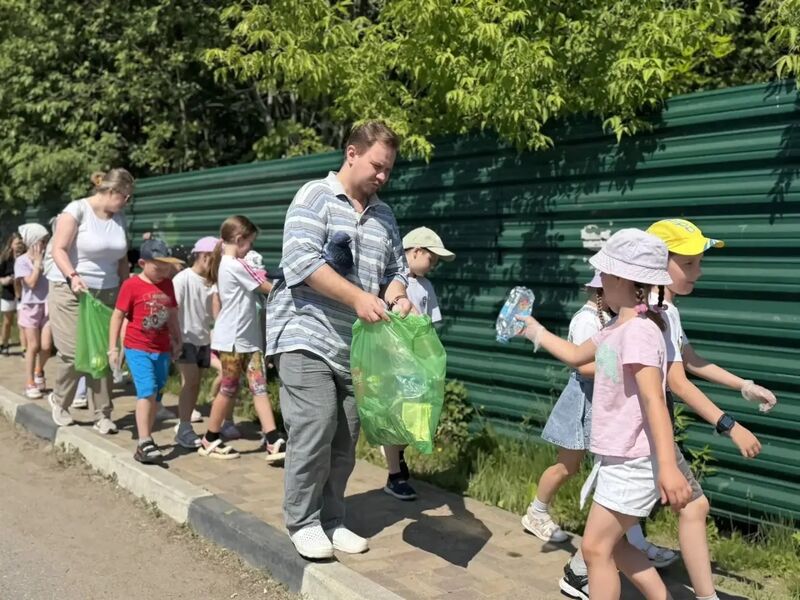 Рузские ребята приняли участие в экопоходе