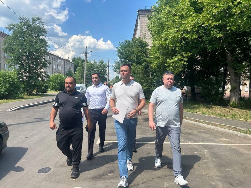 Заместитель министра оценил ход работы по благоустройству в Рузе и Истре