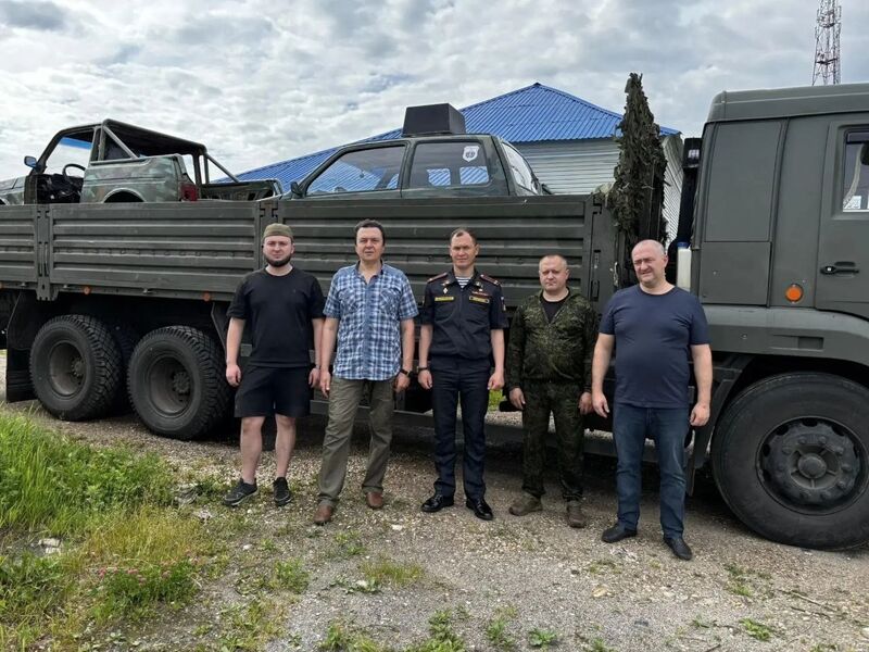 Рузский округ передал морским пехотинцам «Ниву» и «Оку» для выполнения боевых задач
