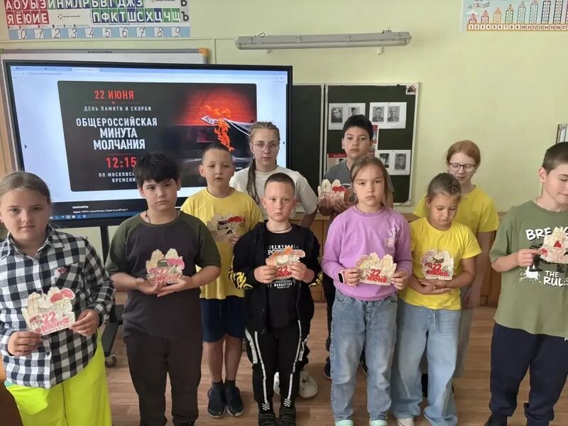 Нестеровские лицеисты приняли участие в акции «Память священна»