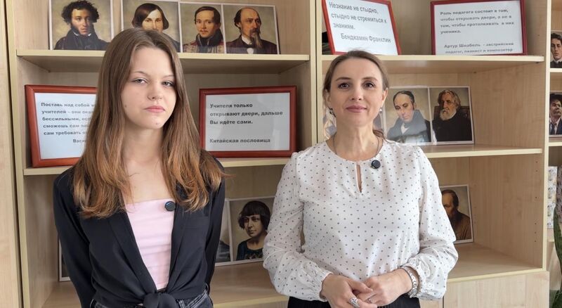  Выпускница Тучковской школы №1 Анна Шубина сдала литературу на 100 баллов