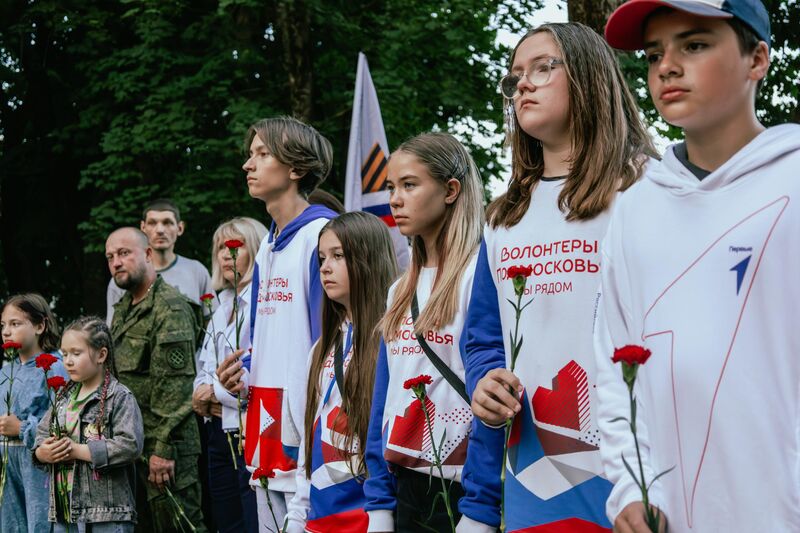 В Рузе прошла акция, посвященная Дню памяти и скорби