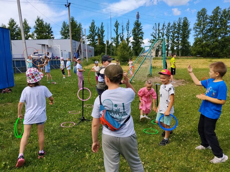 В Сытьково прошел «Марафон дворовых игр»