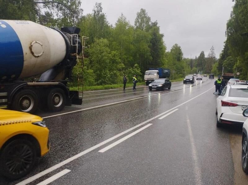 В Рузском округе задержали незаконных перевозчиков строительного мусора